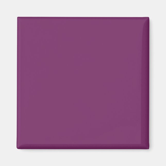 Aimant Magenta Purple Trend Couleur Modèle Couleurs vierg (Devant)
