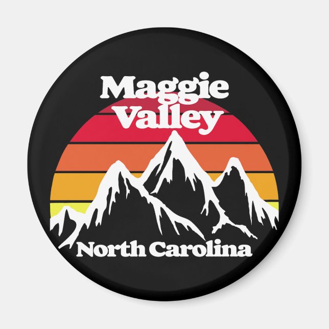 Aimant Maggie Valley Caroline du Nord (Devant)