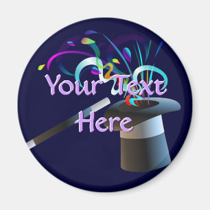 Aimant Magic sur le chapeau