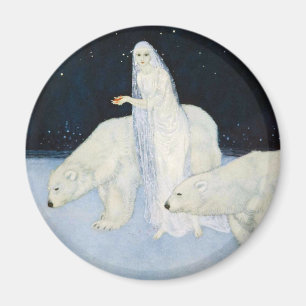 Aimant magique d'hiver d'ours blanc - Edmund Dulac