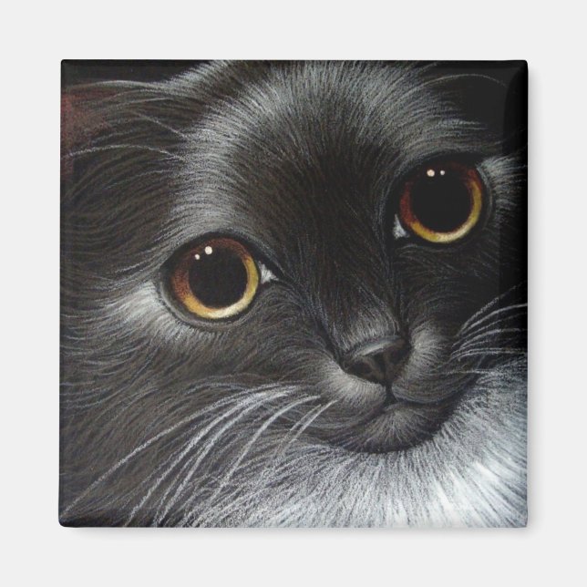 Aimant Magnat CAT TUXEDO (Devant)