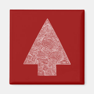 Aimant Magnat d'arbre de Noël moderne