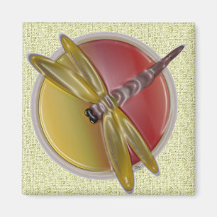 Aimant Magnat d'art de libellules