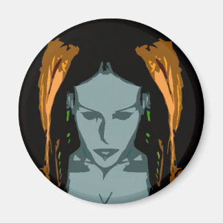 Aimant Magnat d'art vectoriel en brique numérique MB