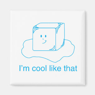 Aimant Magnat de cubes de glace