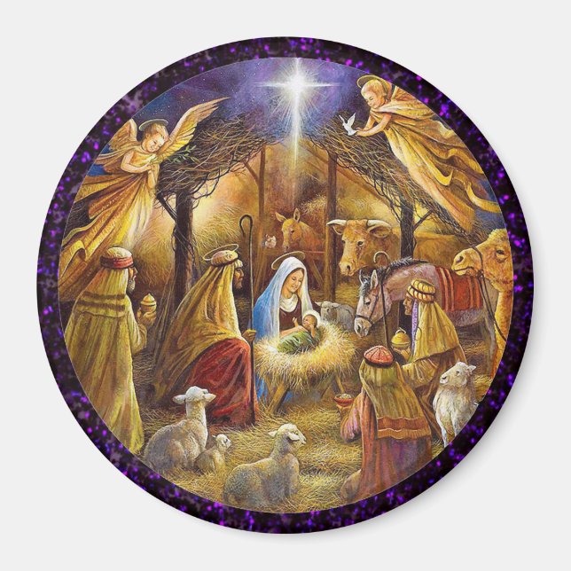 Aimant Magnat de la nativité (Devant)