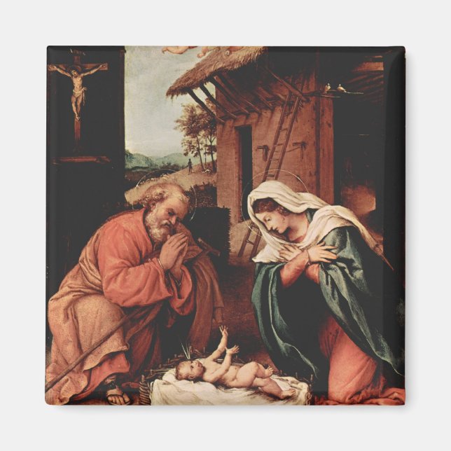 Aimant Magnat de la nativité (Devant)