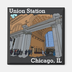 Aimant Magnat de la station de Chicago, IL Union