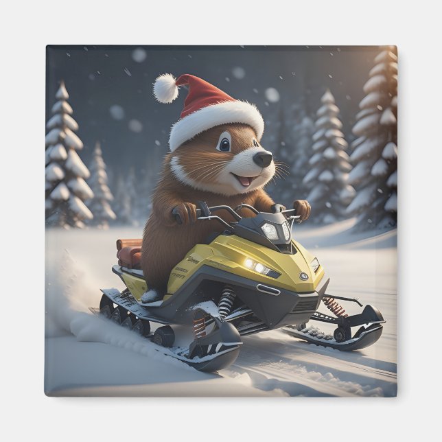 Aimant Magnat de motoneige (Devant)