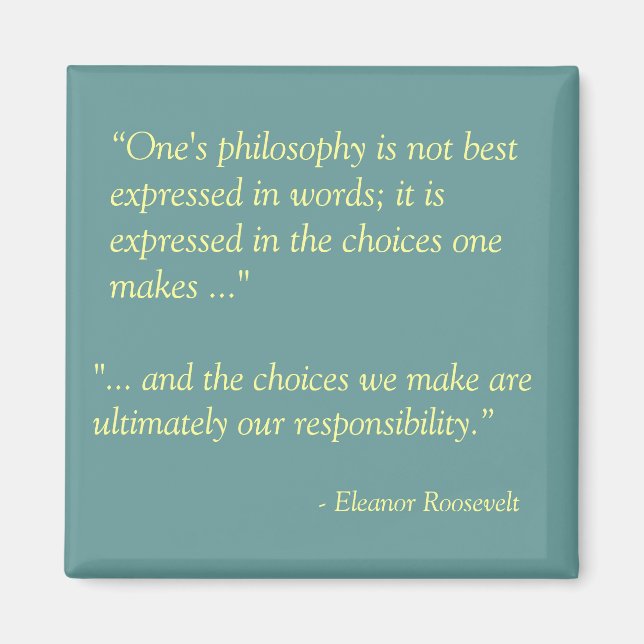 Aimant Magnat de responsabilité (Devant)