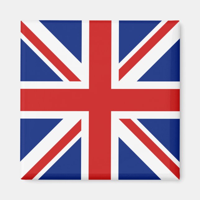 Aimant Magnat du drapeau britannique (Devant)