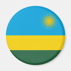 Aimant Magnat du drapeau rwandais