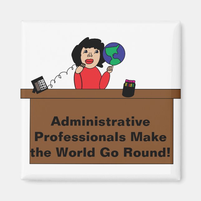 Aimant Magnat du monde professionnel administratif (Devant)