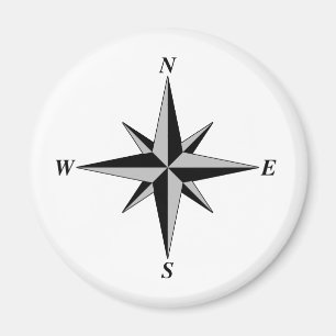 Aimant Magnat Gris North Arrow