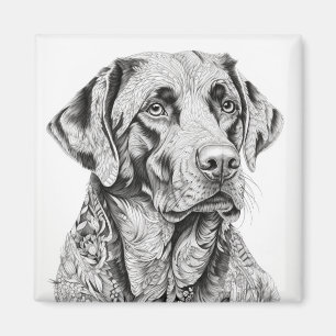 Aimant Magnat Labrador Retriever