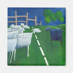 Aimant Magnat noir de mouton