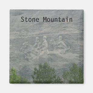 Aimant Magnat photo murale de Stone Mountain Georgia