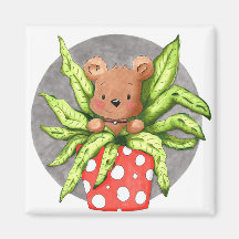 Magneet carré, studio le dessin joyeux