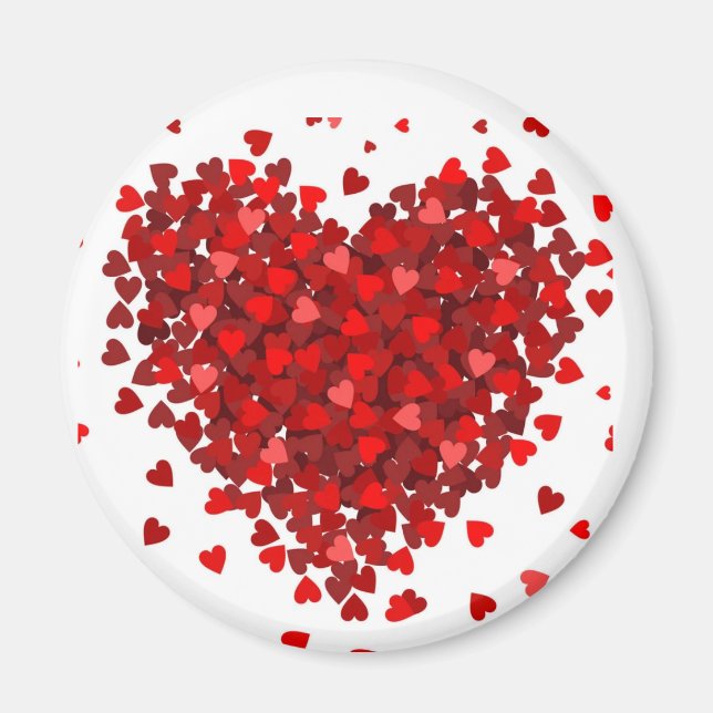AIMANT **MAGNET COEUR GALOUR COEUR*** (Devant)
