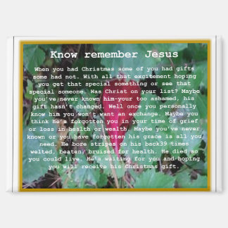 Aimant Magnet- Know Remember Jesus 