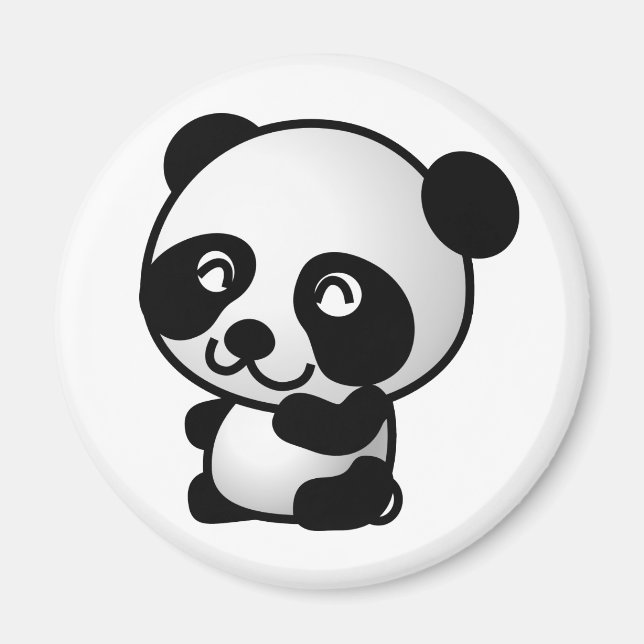 Aimant Magnet. Panda. (Devant)