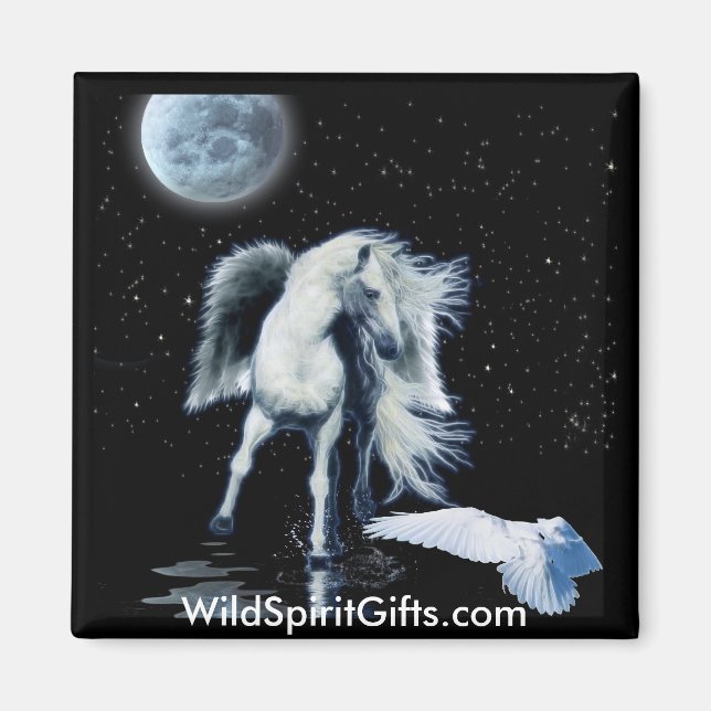Aimant MAGNETIC MAGIC Pegasus & White Raven Collection (Devant)
