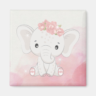 Aimant Magnétiser les souvenirs : Adorable éléphant Keeps