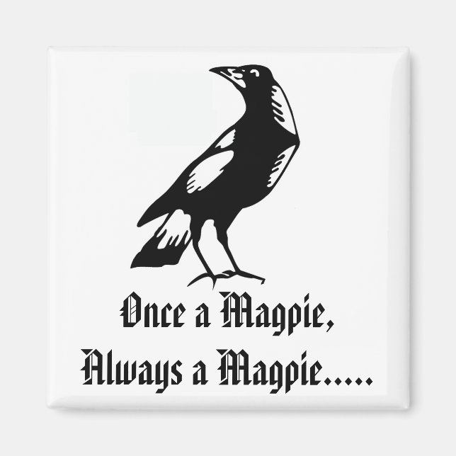 Aimant Magpies (Devant)