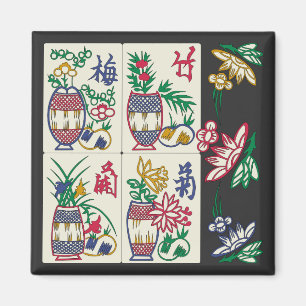 Aimant Mah Jongg Beauté