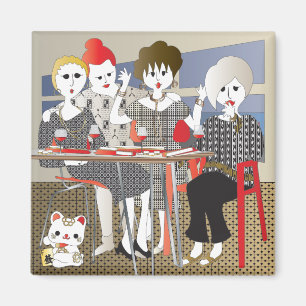 Aimant Mah Jongg MAHJ !