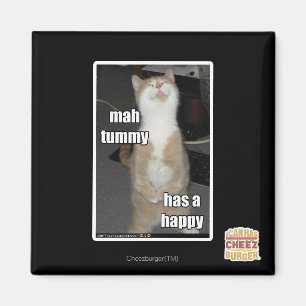 Aimant Mah tummy est heureux