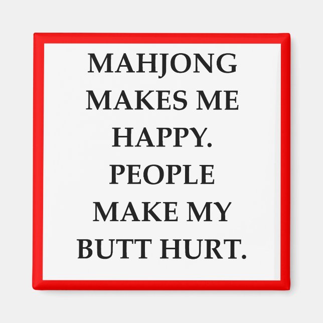 AIMANT MAHJONG (Devant)