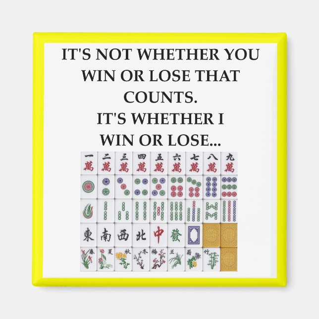 Aimant mahjong (Devant)