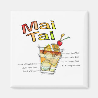 AIMANT MAI TAI COCKTAIL RECEIL ART