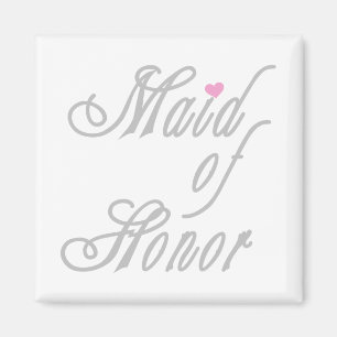 Aimant Maid of Honor Classy Grays