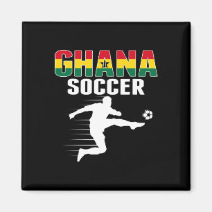 Aimant Maillot des fans de football du Ghana - Fier Ghané