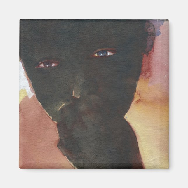 Aimant Main foncée (Devant)