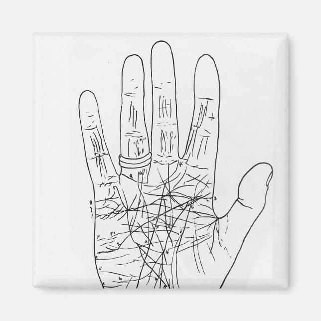 Aimant Main modèle (Devant)