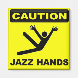 Aimant Mains de jazz de précaution