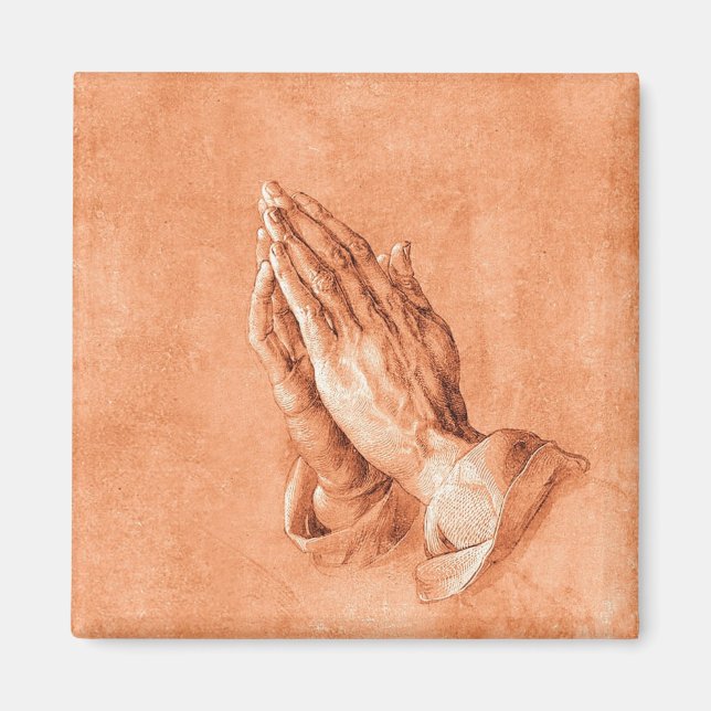 Aimant Mains de prière (Devant)