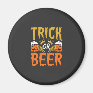 Aimant Mains de squelette de bière ou farce d'Halloween