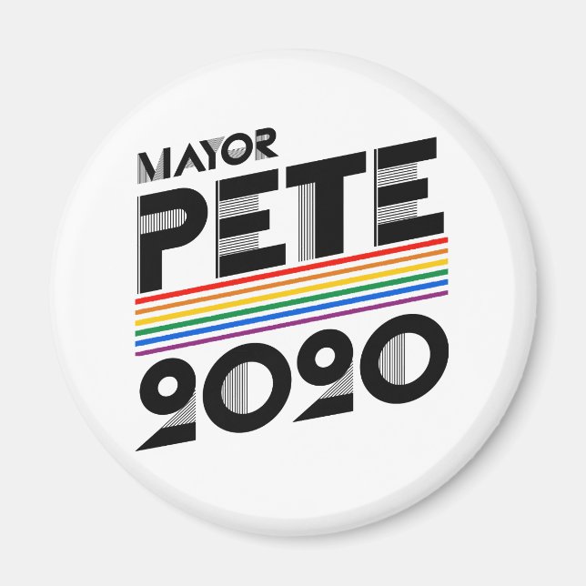 Aimant Maire Pete Pride 2020 (Devant)