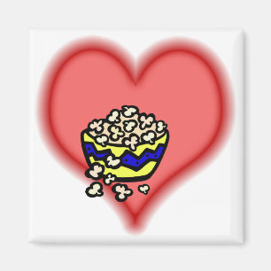 Aimant maïs éclaté