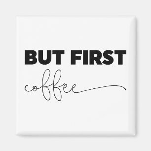 Aimant Mais première typographie de café