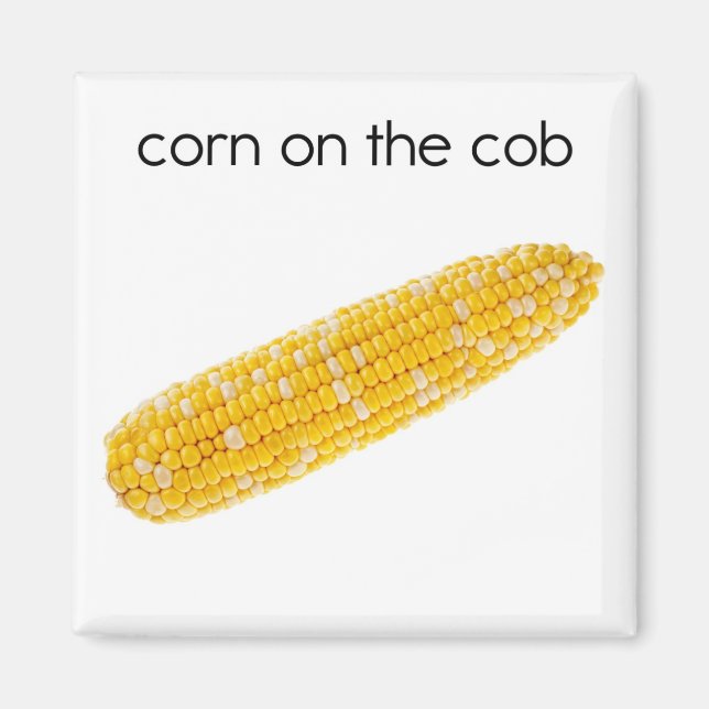 Aimant Maïs sur l'aimant de réfrigérateur Cob (Devant)