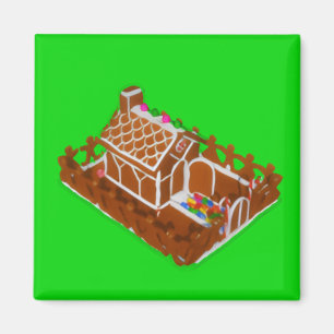 Aimant Maison en pain d'épices