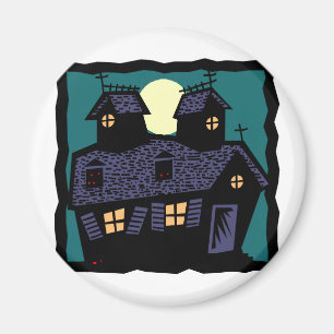 Aimant Maison Hantée La Nuit