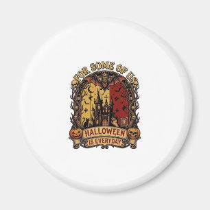 Aimant Maison hantée tous les jours Halloween Chauves-sou