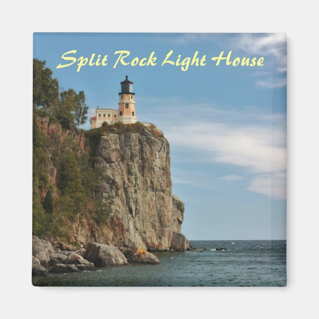 Aimant Maison légère Split Rock (Devant)