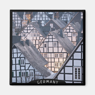 Aimant Maisons à colombage dans Freudenberg, Allemagne